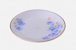 a Nông 7 họa tiết Hoa màu xanh 85k Mekoong Đĩa nông bằng thủy tinh Opal MP-USA Home Set 7" -541