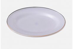 a xoài nhỏ họa tiết Hoa màu trắng 190k Mekoong Đĩa oval thủy tinh Opal MP-USA Home Set 11.5" -950