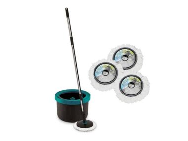 Bộ Cây Lau Nhà Lock&Lock BLU-GRY-VN-MOP HPP345S2