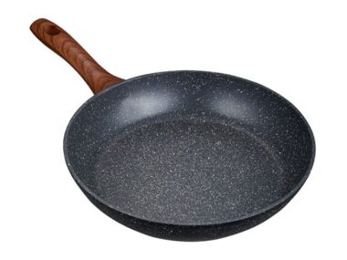 Chảo Nhôm Chống Dính Lock&Lock Baum Marble 1 Tay Cầm - 28cm