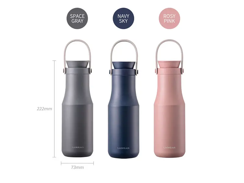 LHC4202 TTSP Bình giữ nhiệt Lock&Lock Metro Double - 470ml - Ảnh 2