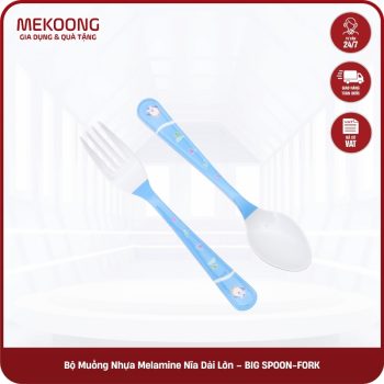 Bộ Muỗng Nhựa Melamine Nĩa Dài Lớn – BIG SPOON-FORK