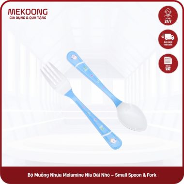 Bộ Muỗng Nhựa Melamine Nĩa Dài Nhỏ - Small Spoon & Fork