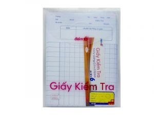 Giấy Kiểm Tra Thiên Long TP GKT04 26 Tờ