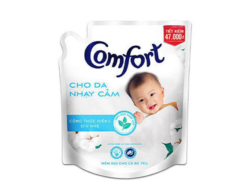 Nước xả vải Comfort Cho Da Nhạy Cảm Túi 2.6L