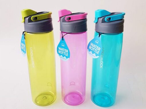 Bình nước nhựa Tritan 950ml - Màu hồng/ Màu xanh dương/ màu xanh lá - ABF950
