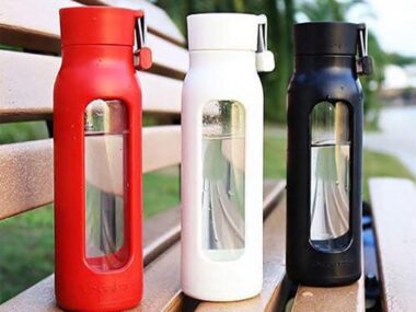 Bình đựng nước thủy tinh NAME 350ml - LLG651