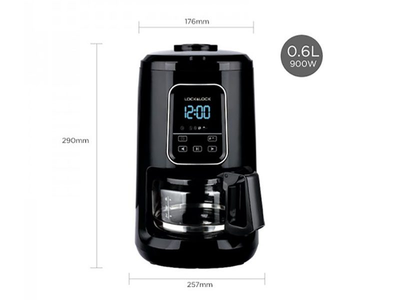 Máy pha cà phê L&L Digital Coffee Machine 0.6L – Màu đen – EJC531