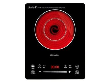 Bếp hồng ngoại Lock & Lock Infrared Cooker 2000W - Màu đen - EJI342