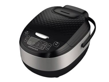 EJR358 - Nồi cơm điện Lock&Lock Digital Rice Cooker 1.8L, - Màu đen
