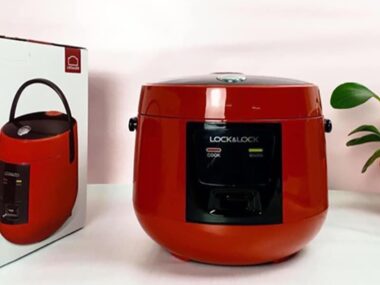 Nồi cơm điện mini Lock & Lock 1L - Màu đỏ EJR431
