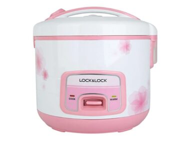 EJR446 - Nồi cơm điện L&L cao cấp 700W, 220V~50Hz, 1.8L - Màu xanh da trời -đỏ