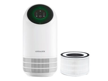 ENP116WHT - MÁY LỌC KHÔNG KHÍ Lock &Lock Coverage 11㎡ - Màu trắng