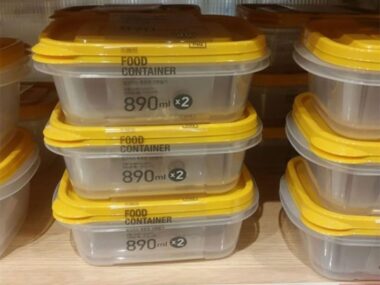 Bộ hộp bảo quản P&Q E.Z Lock 890mlx2P Set - Màu vàng - P-00010Y