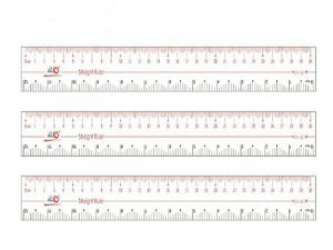 Thuoc thang SR 021 30cm PVC