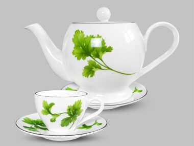 Bộ Tách Trà 1093 - 591-7 Sứ CK