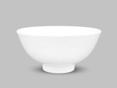 Chén Cơm Tròn 11.5cm - TA8901 sứ CK (trắng - in logo theo yêu cầu)