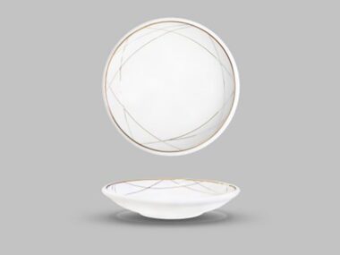 Dĩa Tương 9cm - TA2103 Họa Tiết Tia Sáng 0048