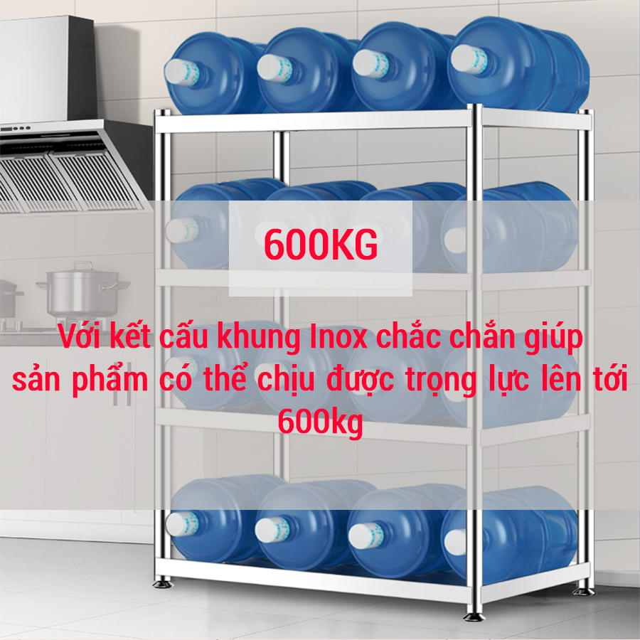 Kệ Inox Lắp Ghép Thông Minh Kalpen