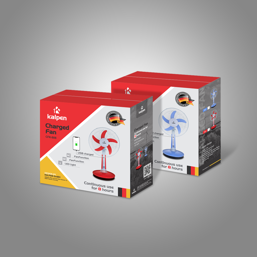 Quat Sac Tich Dien Kalpen CFK 888 3 Quạt Sạc Tích Điện Kalpen CFK-888