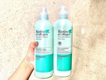 CAP DAU GOI XA BIOTIN COLLAGEN VOUDIOTY LOAI BO GAU NGUA PHUC HOI DA DAU