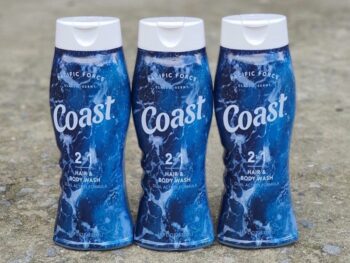 TAM GOI COAST 2IN1 HAIR BODY WASH CUA MY 532ML