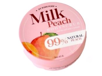 Tay Te Bao Chet Body Sua Dao MILK PEACH BODY SCRUB THAI LAN 50G