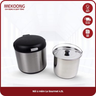 [HCM] Nồi ủ mềm La Gourmet 4.5L - 326065