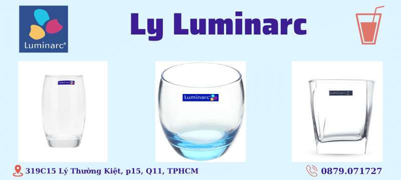 Ly thủy tinh Luminarc