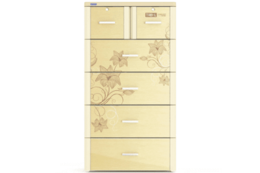 Tủ nhựa Tabi L 5 tầng - Kem Duy Tân