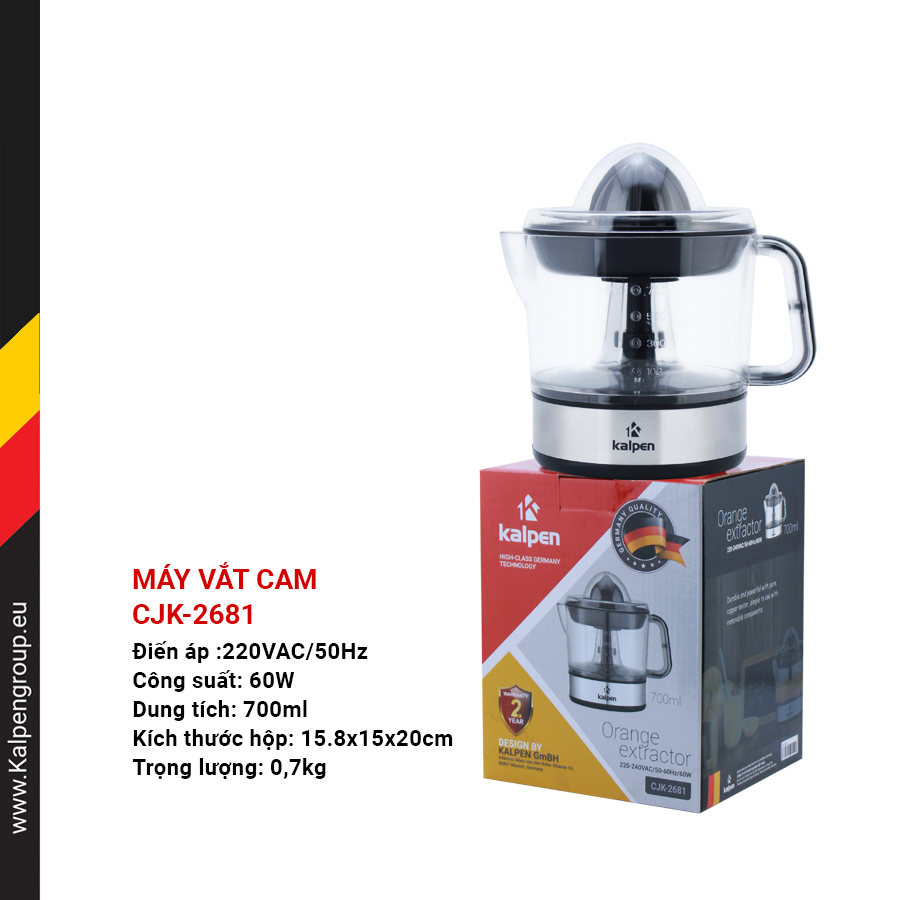 Máy Vắt Cam Kalpen CJK-2681