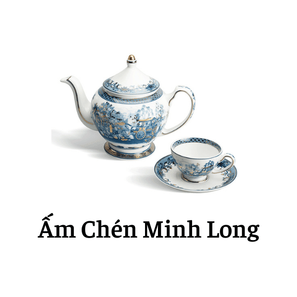 Bộ Ấm Chén Minh Long