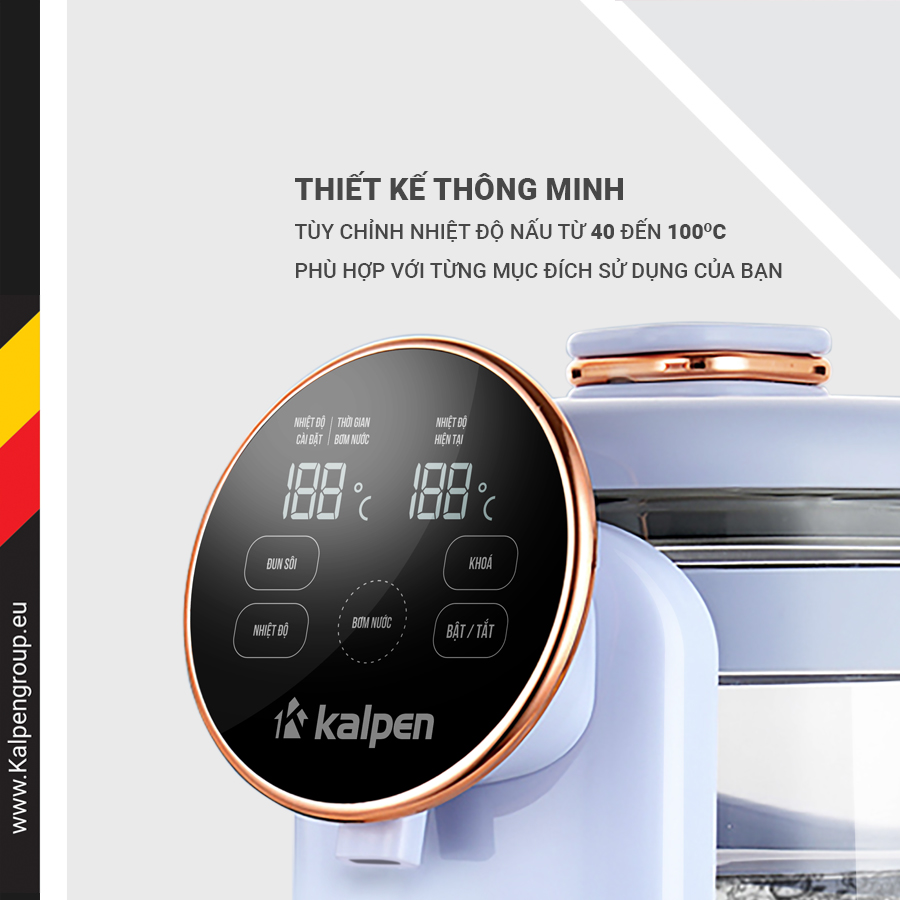 Bình Thuỷ Điện Siêu Tốc Kalpen KK99 2.5L