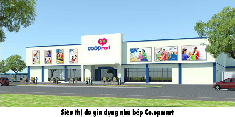 Siêu thị đồ gia dụng Nha Bếp Coopmart mekoong