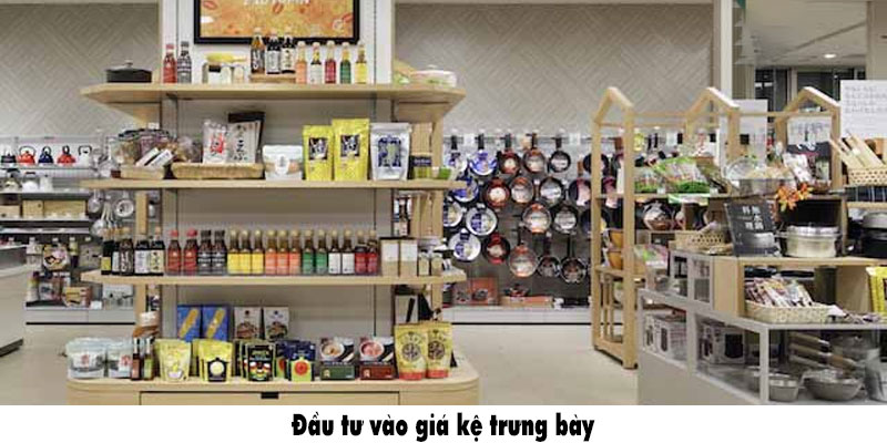 đầu tư vào kệ trưng bày mekoong