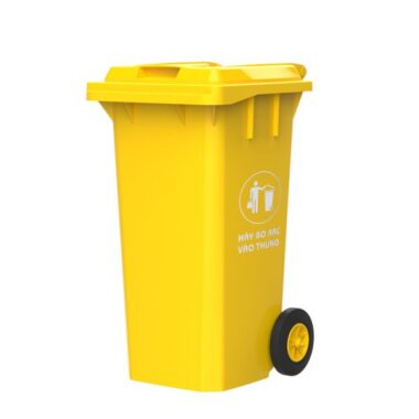 Thùng Rác Nhựa Nắp Kín 120 Lít Duy Tân