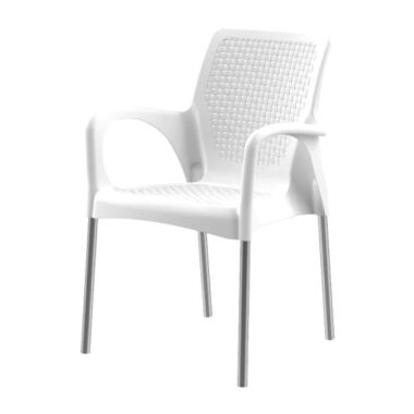 Ghế Mây Đan Màu Trắng