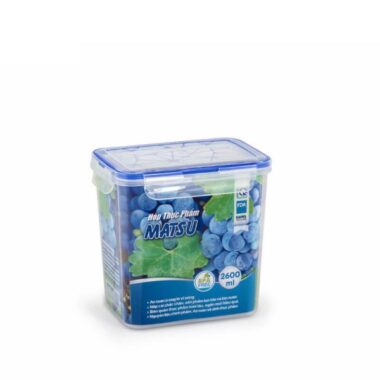 Hộp Thực Phẩm Chữ Nhật - 2600ml