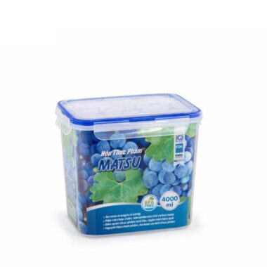Hộp Thực Phẩm Chữ Nhật - 4000ml