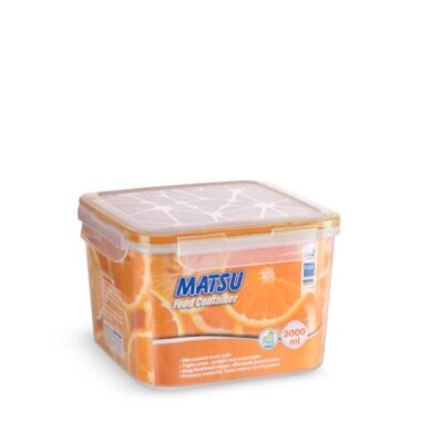 Hộp Thực Phẩm Vuông - 3000ml