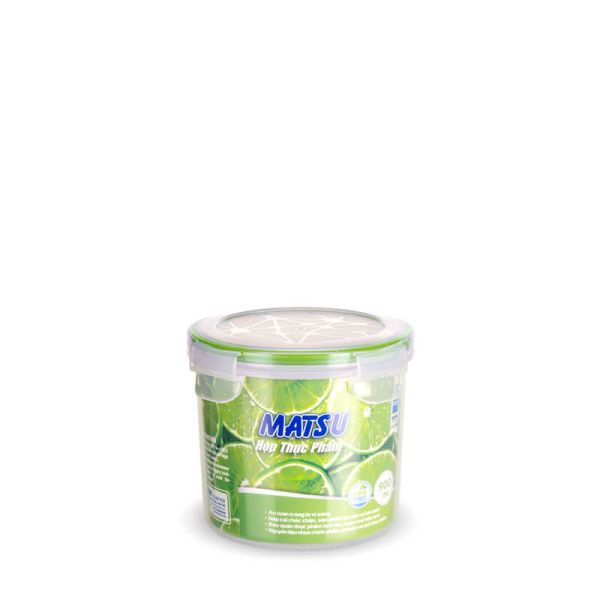 Hộp Thực Phẩm Nhựa Tròn- 900ml No.456 Duy Tân giá sập sàn