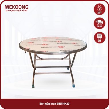 Bàn gấp inox BINTMK23