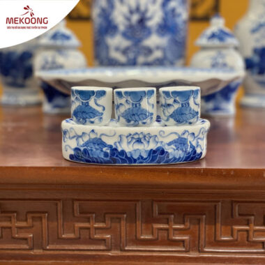 Bộ Kỷ Ba Cong Sen Men Lam