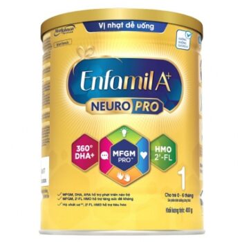 Sữa Enfagrow A+ Neuropro HMO vị thanh mát số 3 400g (1 – 3 tuổi)