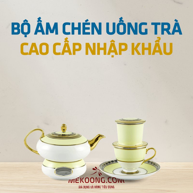 Bộ ấm trà cao cấp nhập khẩu