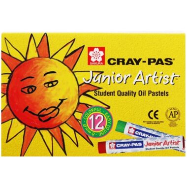 Sáp Dầu Sakura Craypas Junior Artist 12 Màu
