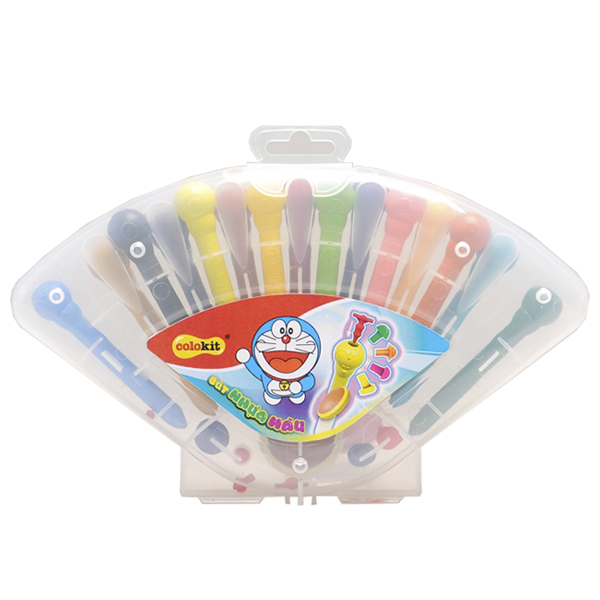 Bút nhựa màu colokit doraemon pcr-c07/do