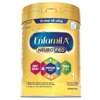 Sữa Enfamil A+ Neuropro HMO vị thanh mát số 1 830g (0 – 6 tháng tuổi)