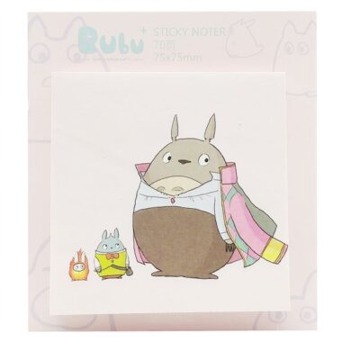 Giấy Note Hình Totoro 75 x 75 mm - Bubu 1335 - Mẫu 1 (70 Tờ)