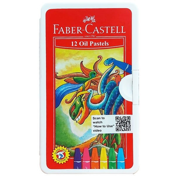 Hộp 12 Bút Sáp Dầu – Faber-Castell 120063ON